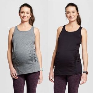 c9 Champion Maternity Performance Long Tank Top XS